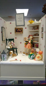 Estate Sale for Friend Battling Cancer- Vignette Roombox, Kindergarten Little Girl Teacher